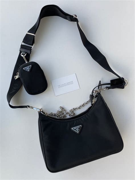 prada shoulder bag removable accessories|prada shoulder cross body bag.